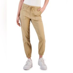 Tinseltown Women's Plaid Jogger Pants Light
